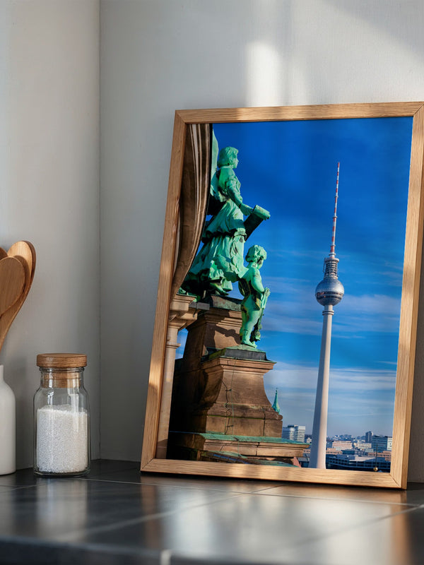Fernsehturm Berlin Skyline Skulpturen