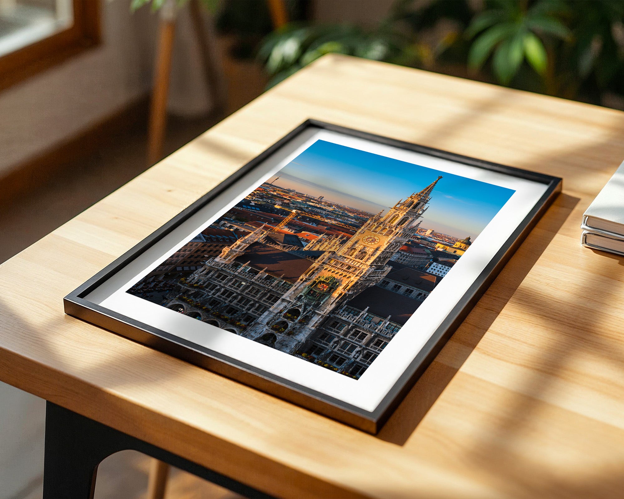 Neues Rathaus Sonnenuntergang