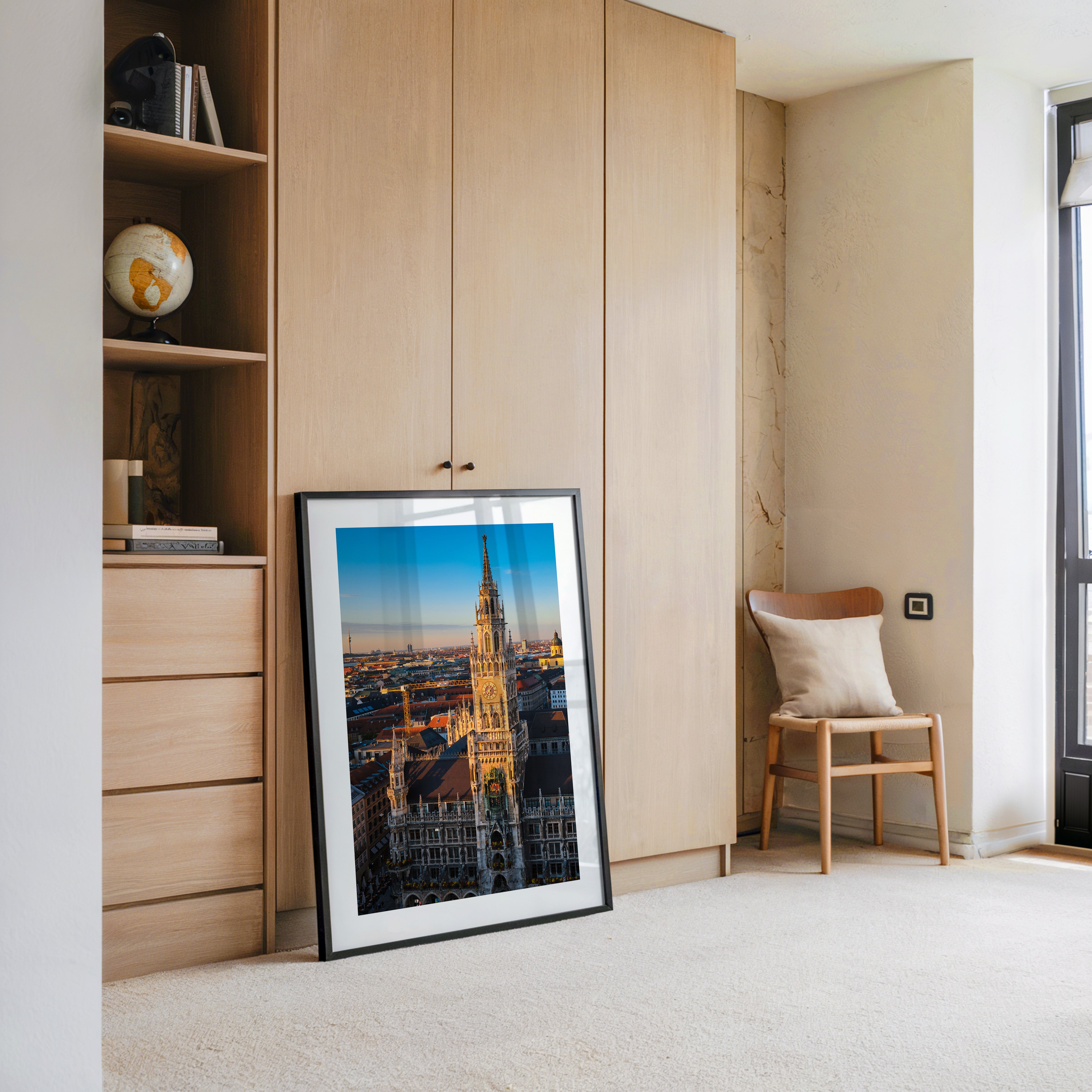 Neues Rathaus Sonnenuntergang