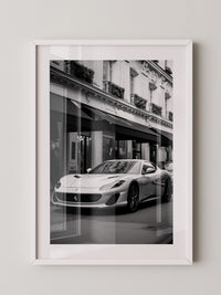 Auto Stadt B/W