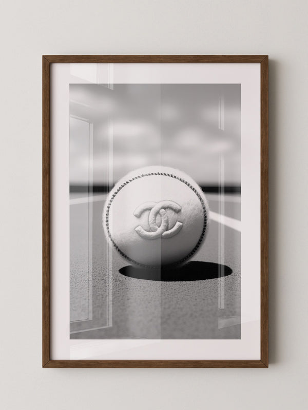 Tennisball Chanel B/W