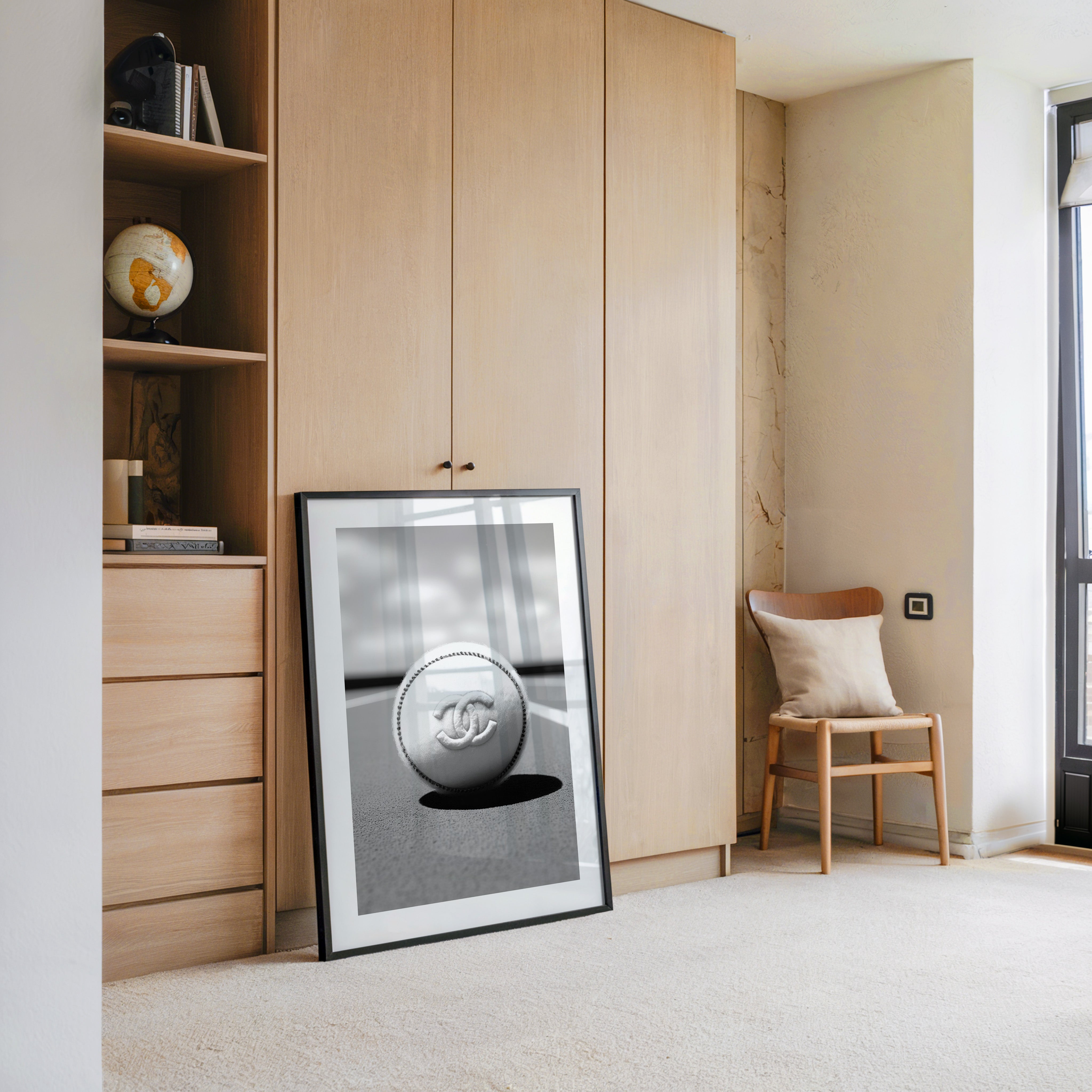 Tennisball Chanel B/W