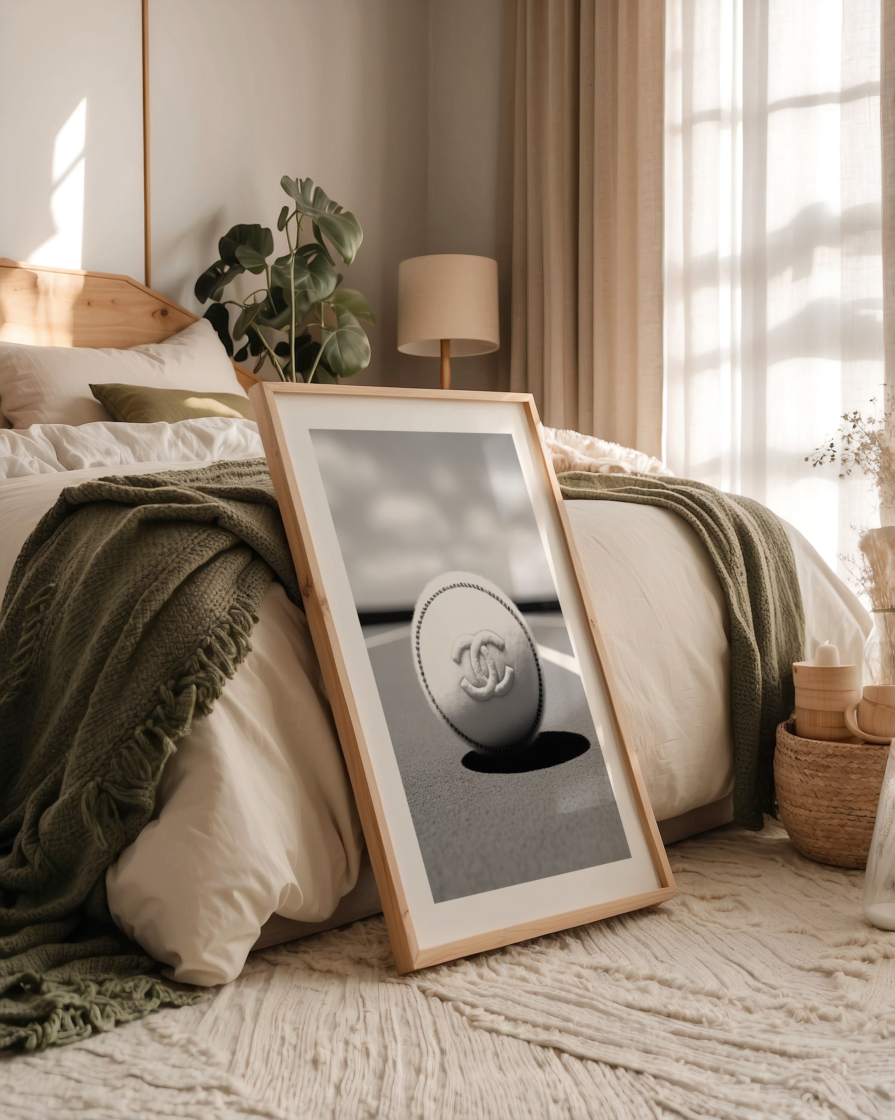 Tennisball Chanel B/W