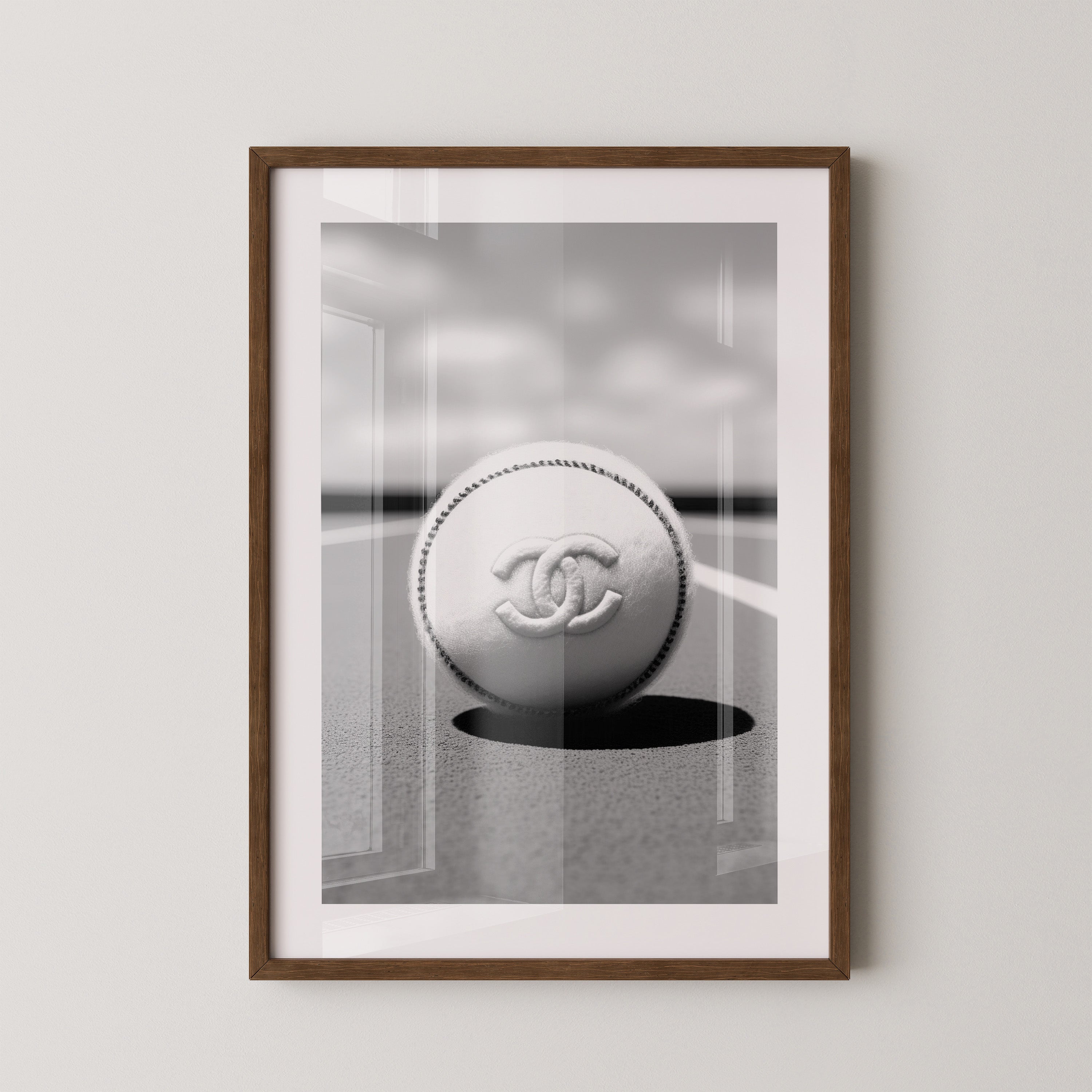 Tennisball Chanel B/W