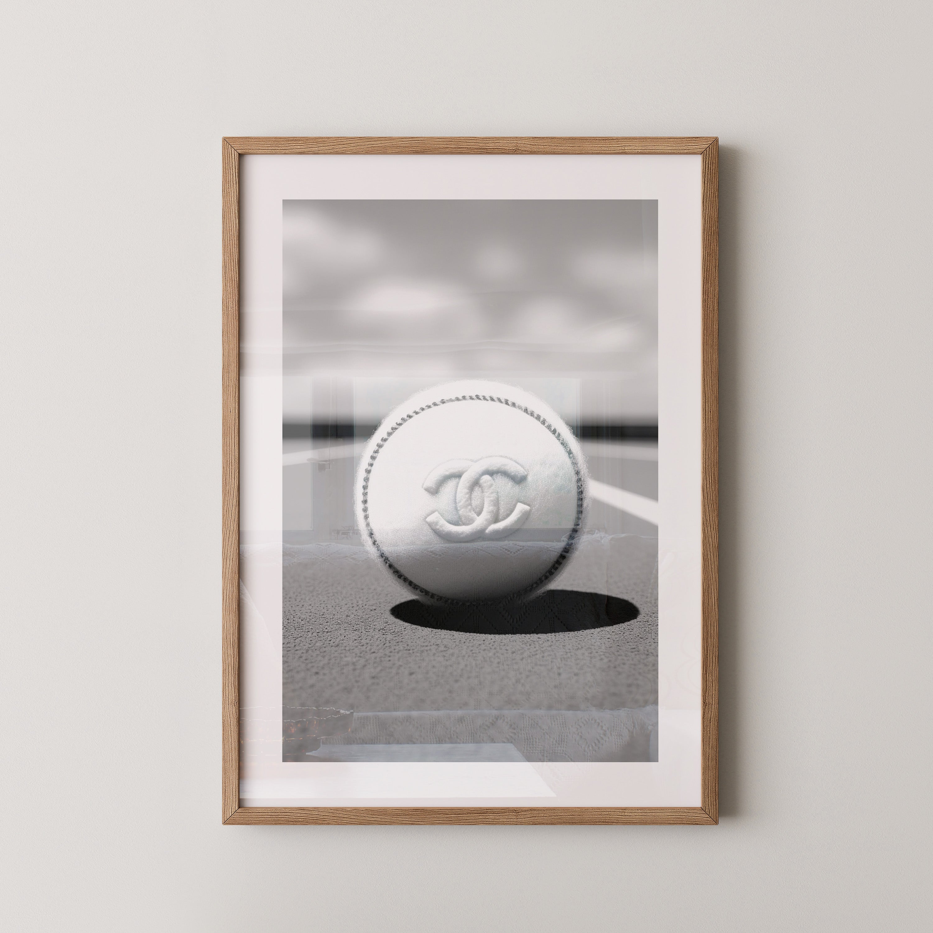 Tennisball Chanel B/W