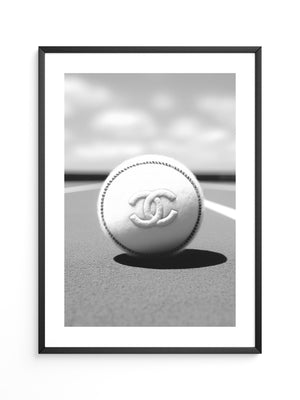 Tennisball Chanel B/W