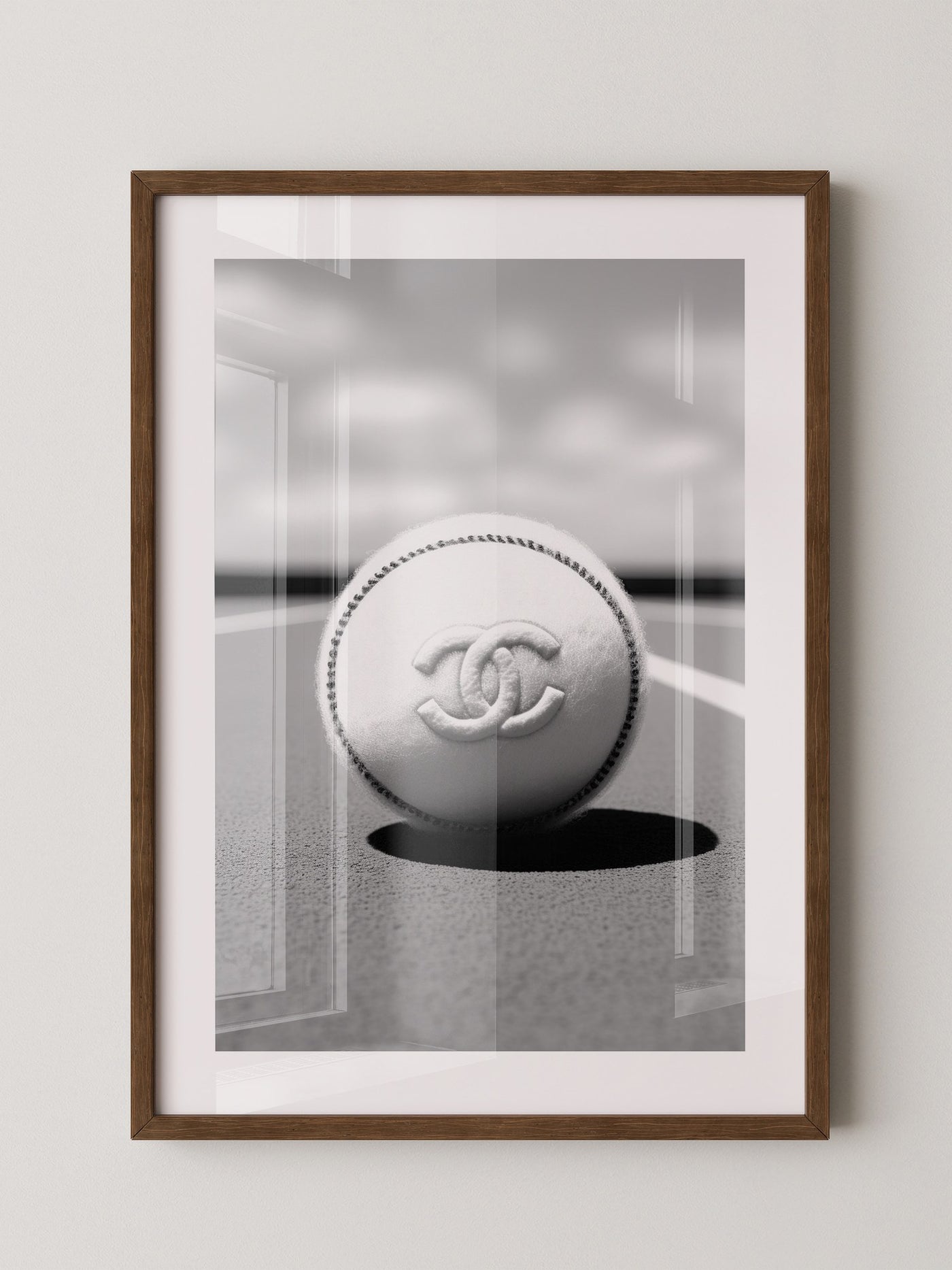 Tennisball Chanel B/W
