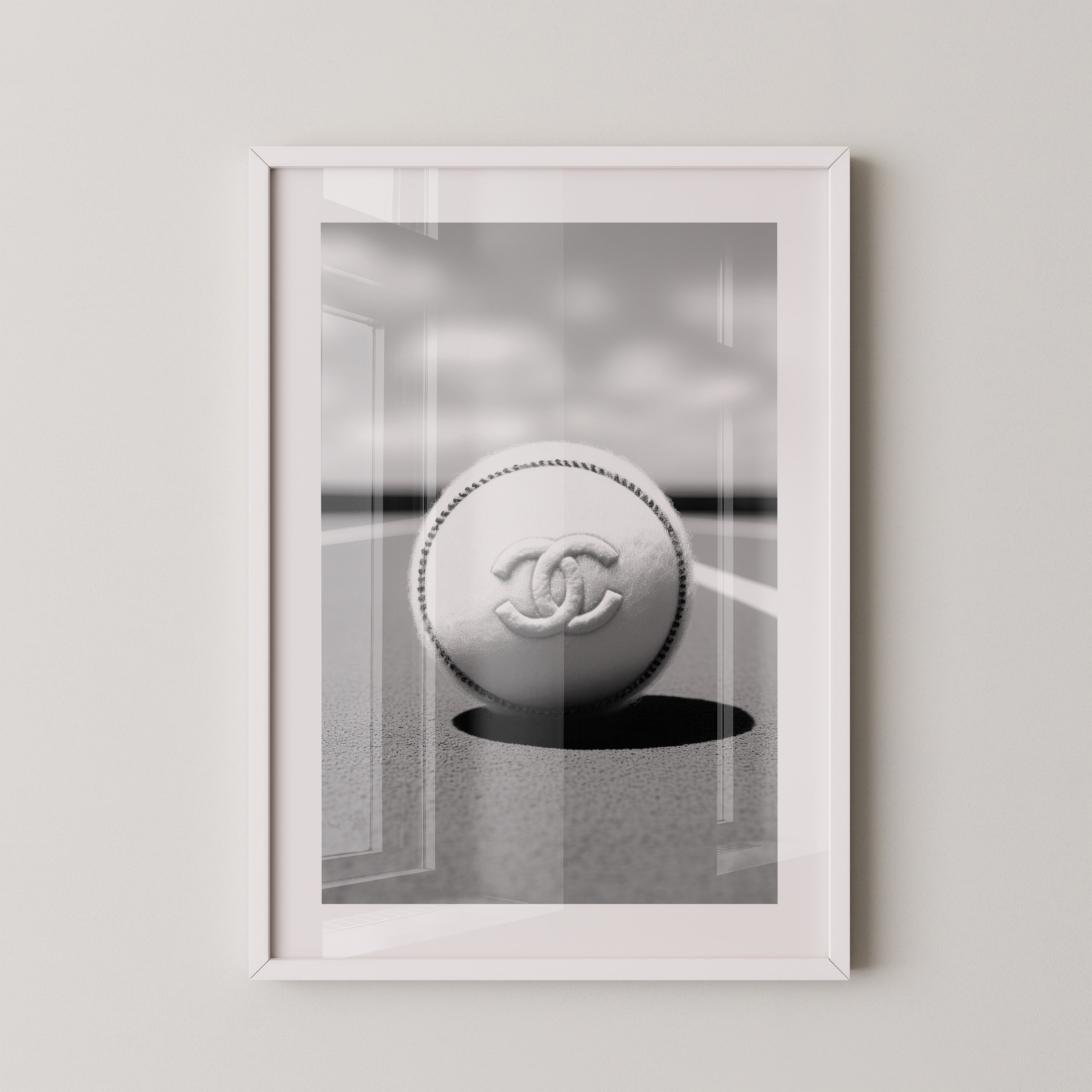 Tennisball Chanel B/W