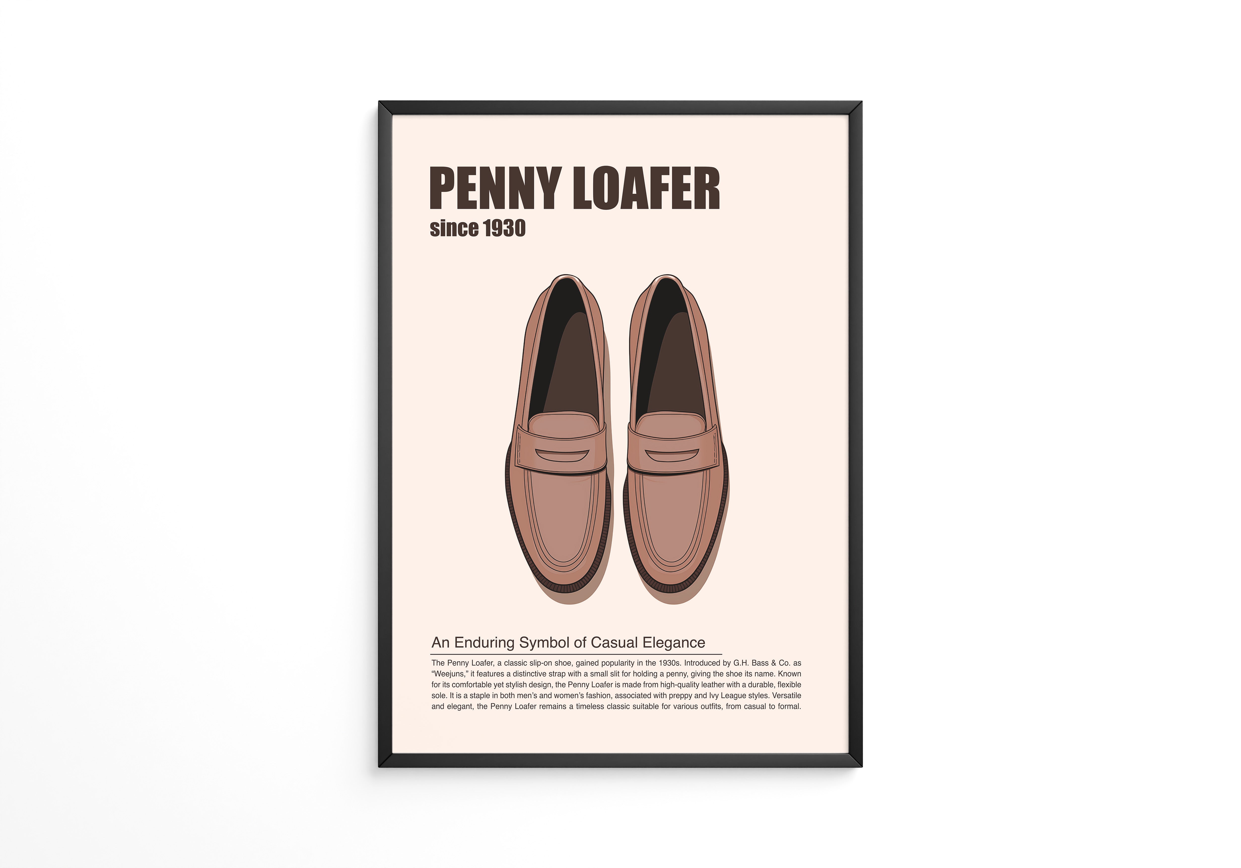 Penny-Loafer Retro Look