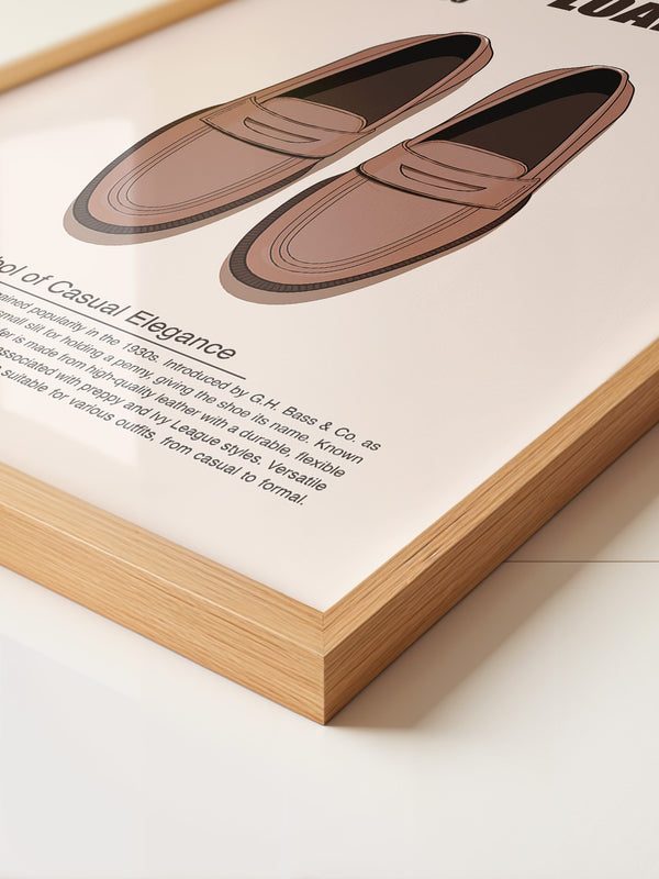 Penny-Loafer Retro Look
