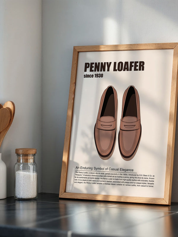 Penny-Loafer Retro Look