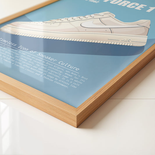 Sneaker weiß Retro-Design