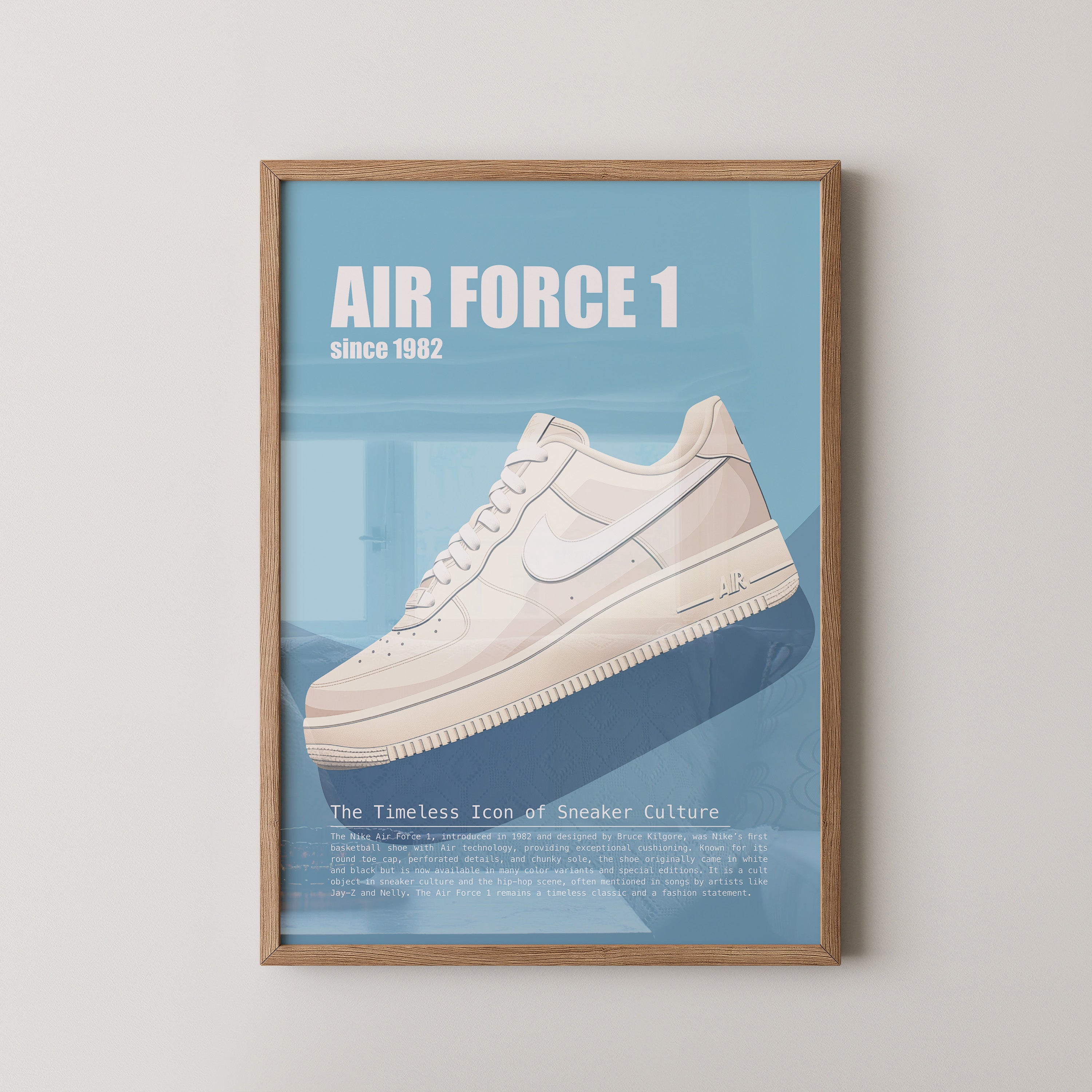 Sneaker weiß Retro-Design