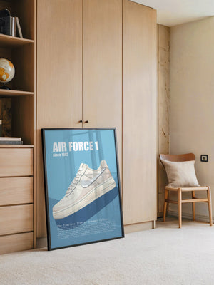 Sneaker weiß Retro-Design