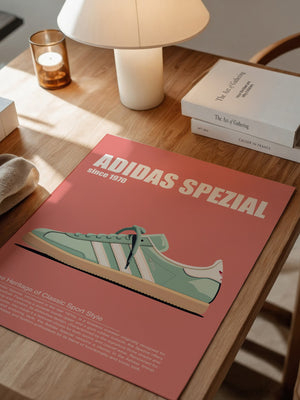 Sneaker Retro Stil Pastell