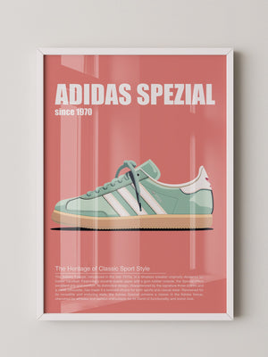 Sneaker Retro Stil Pastell