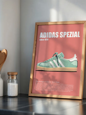 Sneaker Retro Stil Pastell