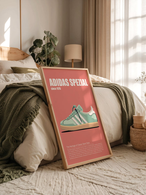 Sneaker Retro Stil Pastell