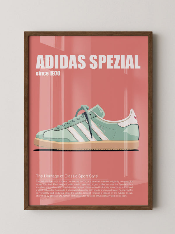 Sneaker Retro Stil Pastell