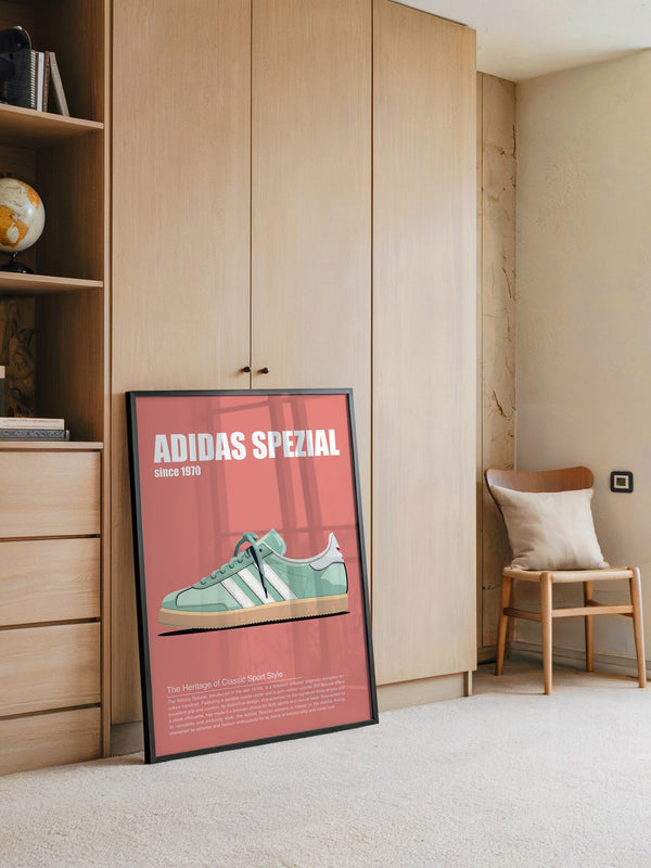 Sneaker Retro Stil Pastell