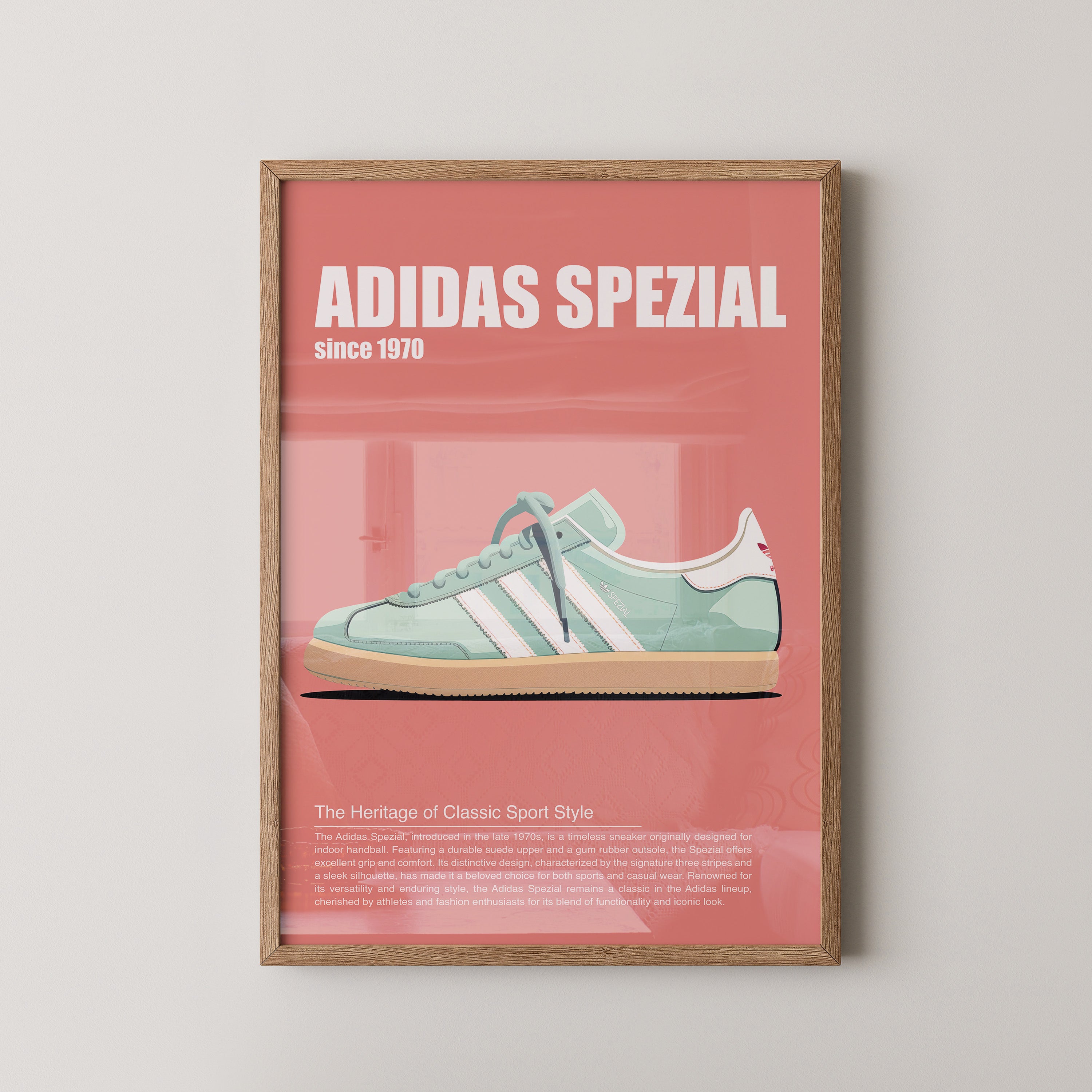 Sneaker Retro Stil Pastell