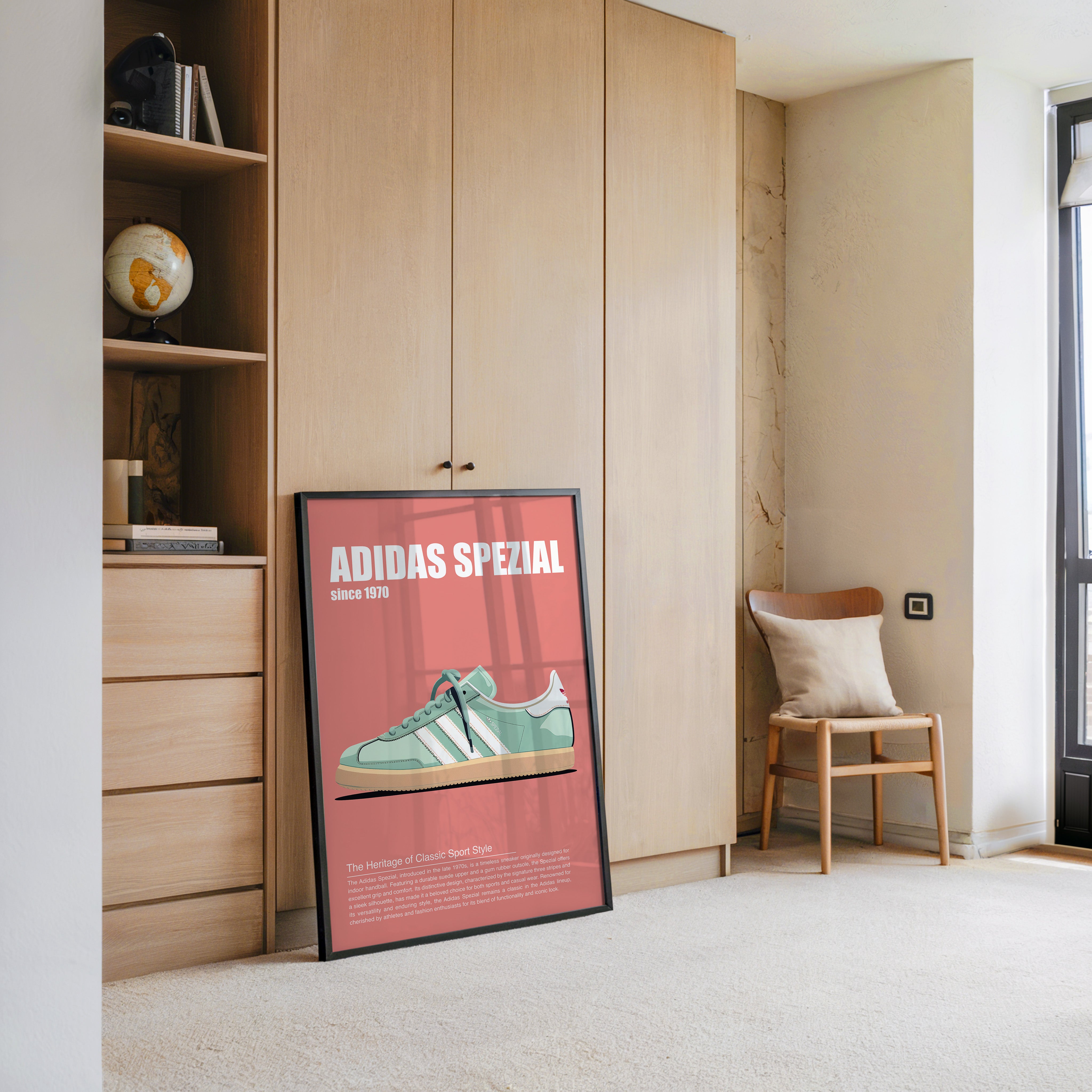 Sneaker Retro Stil Pastell