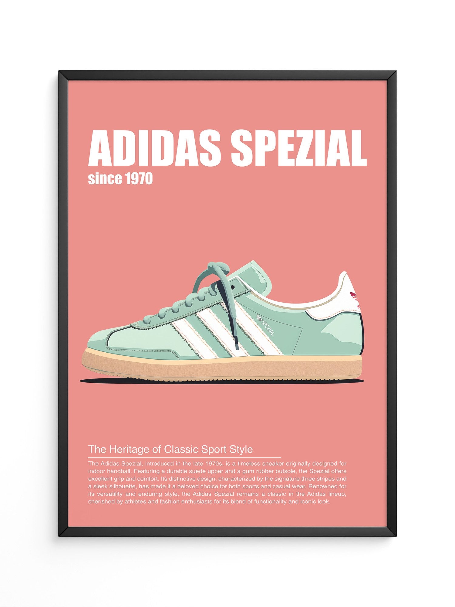 Sneaker Retro Stil Pastell