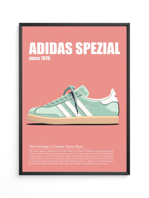 Sneaker Retro Stil Pastell