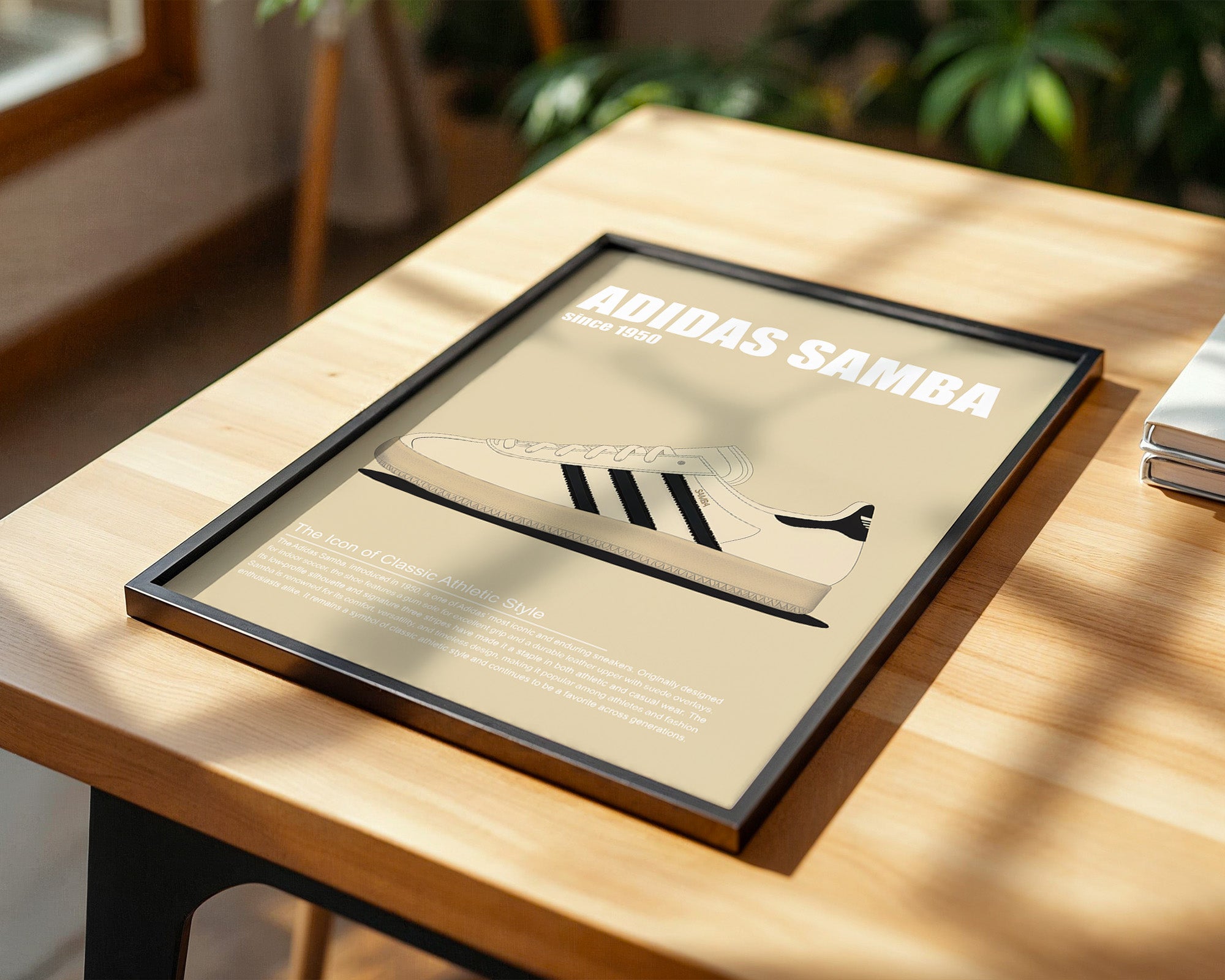 Turnschuh Retro Stil minimalistisch