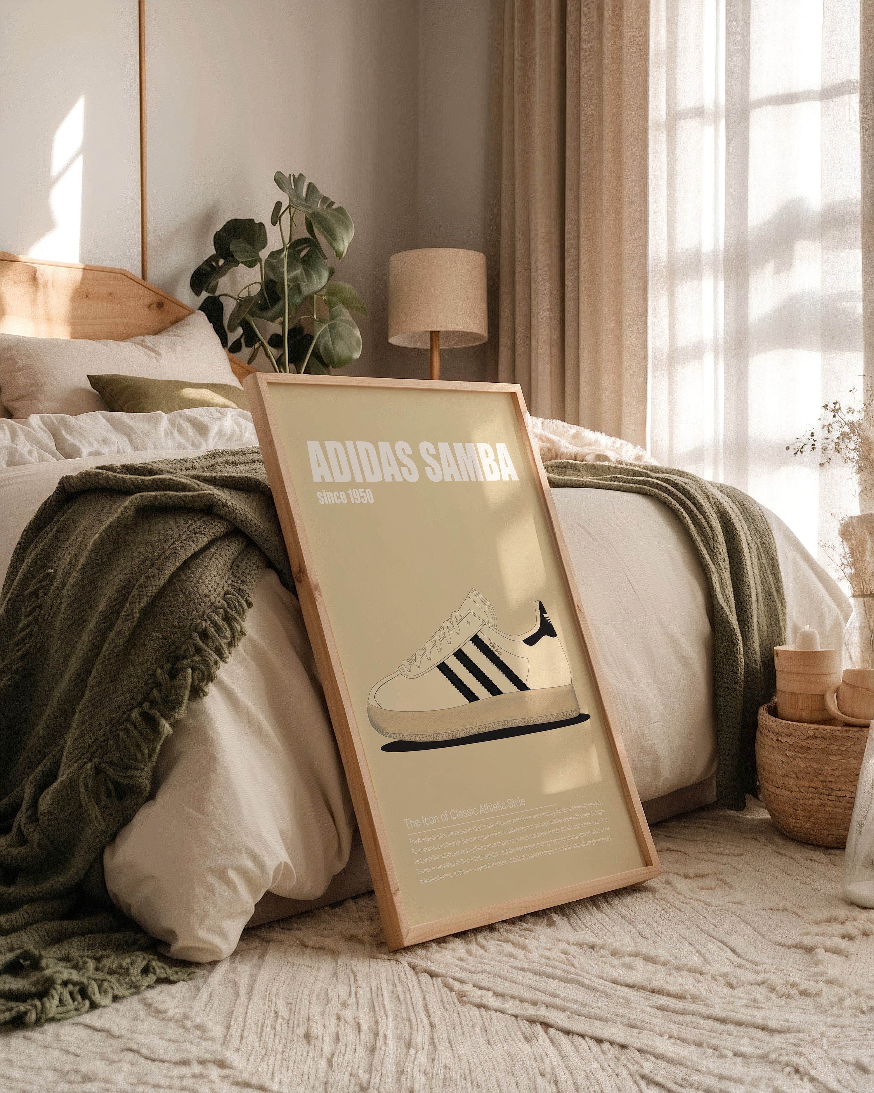 Turnschuh Retro Stil minimalistisch