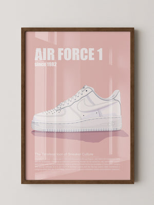 Sneaker Weiß Seitenansicht Retro