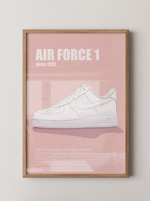 Sneaker Weiß Seitenansicht Retro