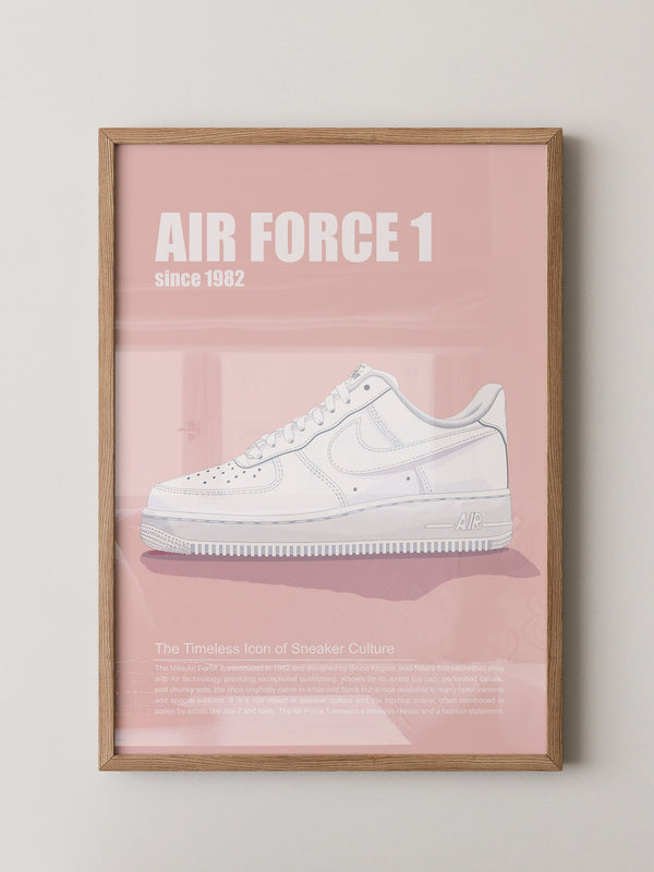 Sneaker Weiß Seitenansicht Retro