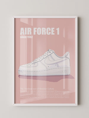 Sneaker Weiß Seitenansicht Retro