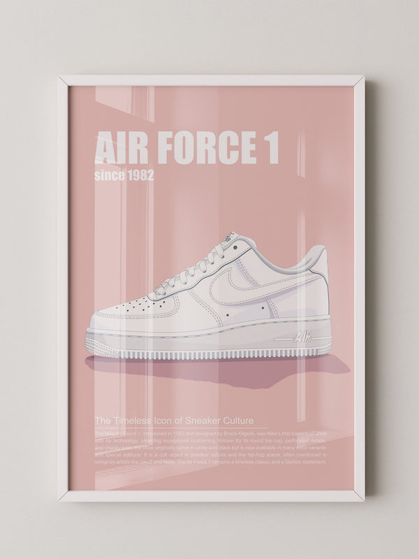 Sneaker Weiß Seitenansicht Retro
