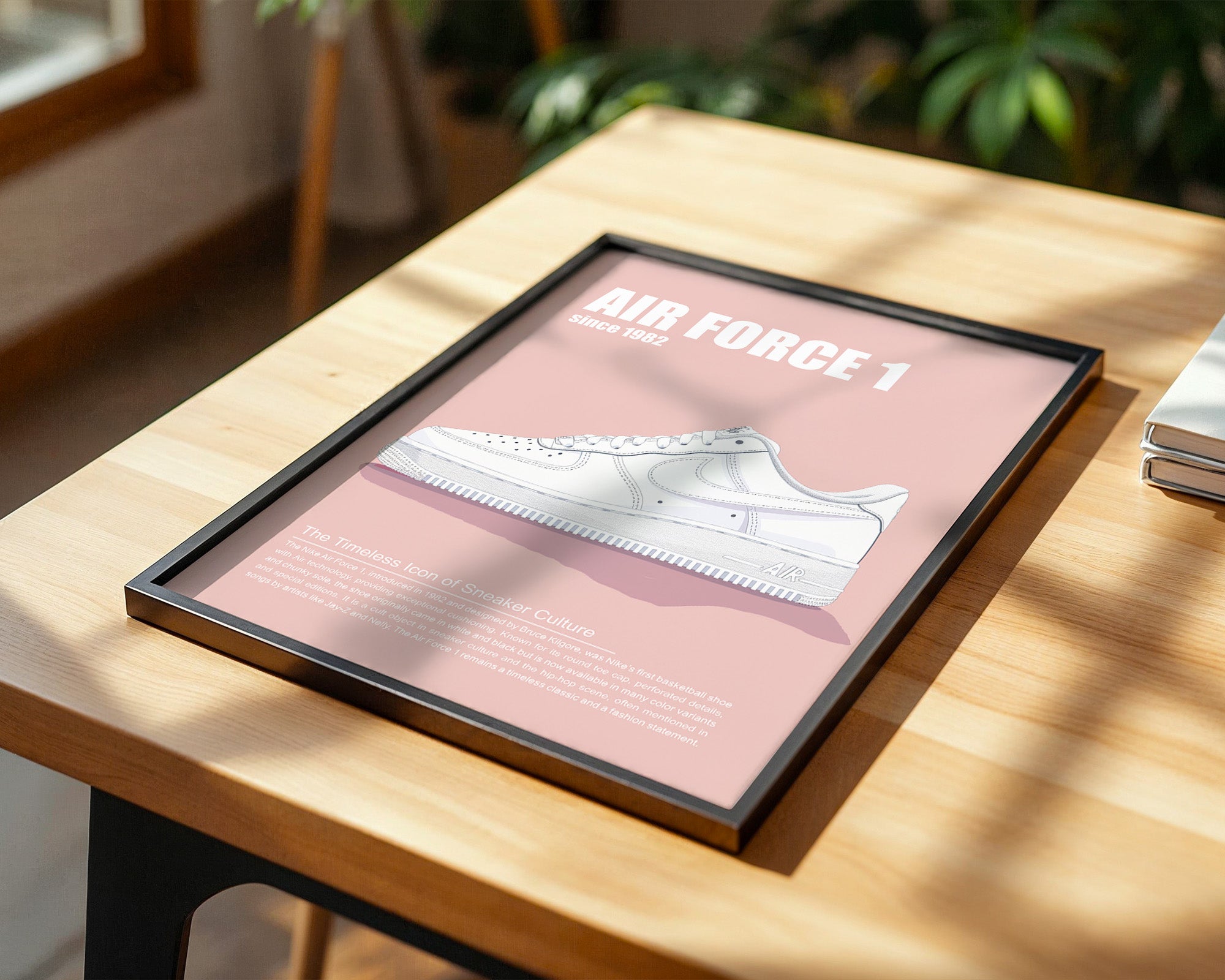 Sneaker Weiß Seitenansicht Retro