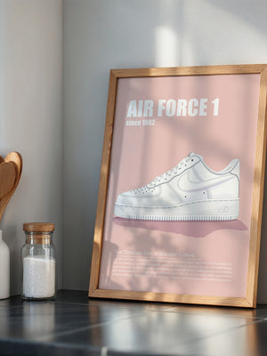 Sneaker Weiß Seitenansicht Retro