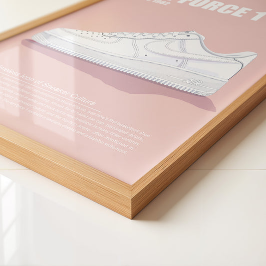 Sneaker Weiß Seitenansicht Retro