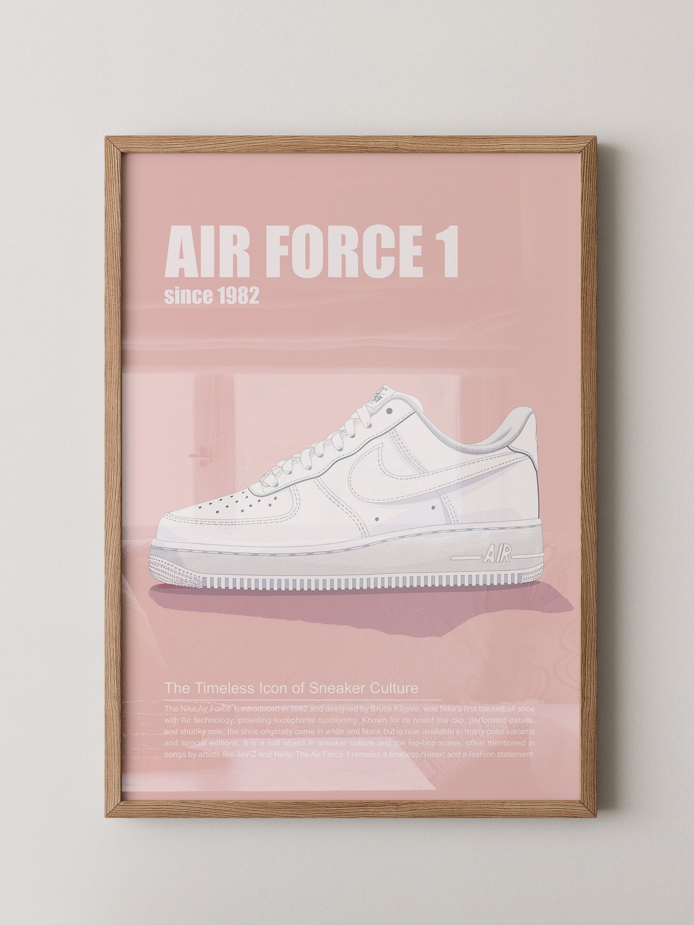 Sneaker Weiß Seitenansicht Retro