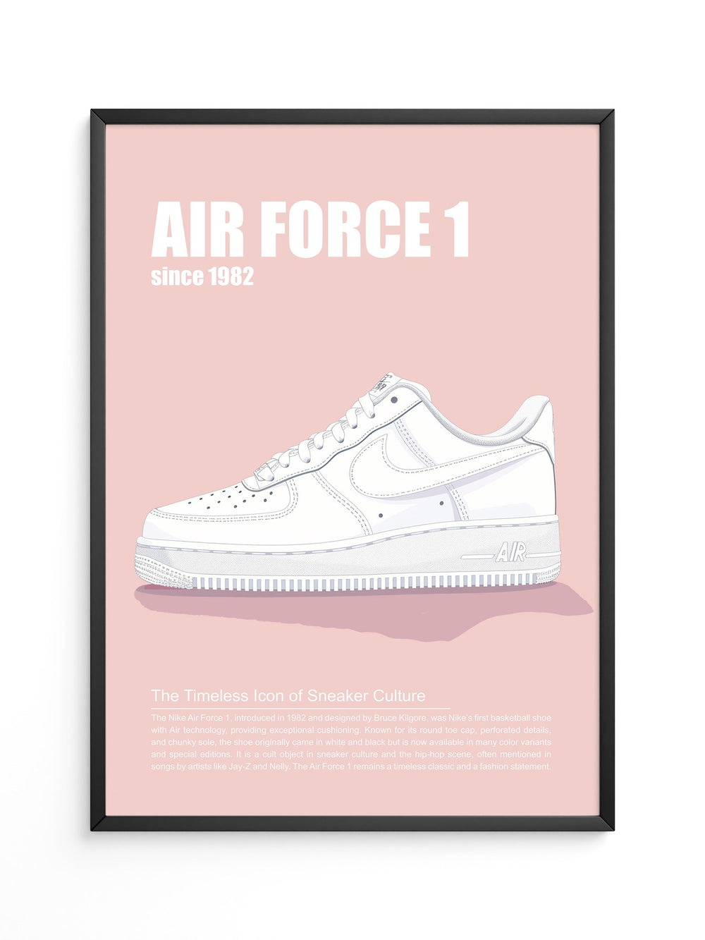 Sneaker Weiß Seitenansicht Retro