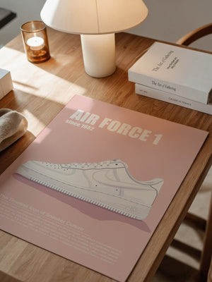Sneaker Weiß Seitenansicht Retro