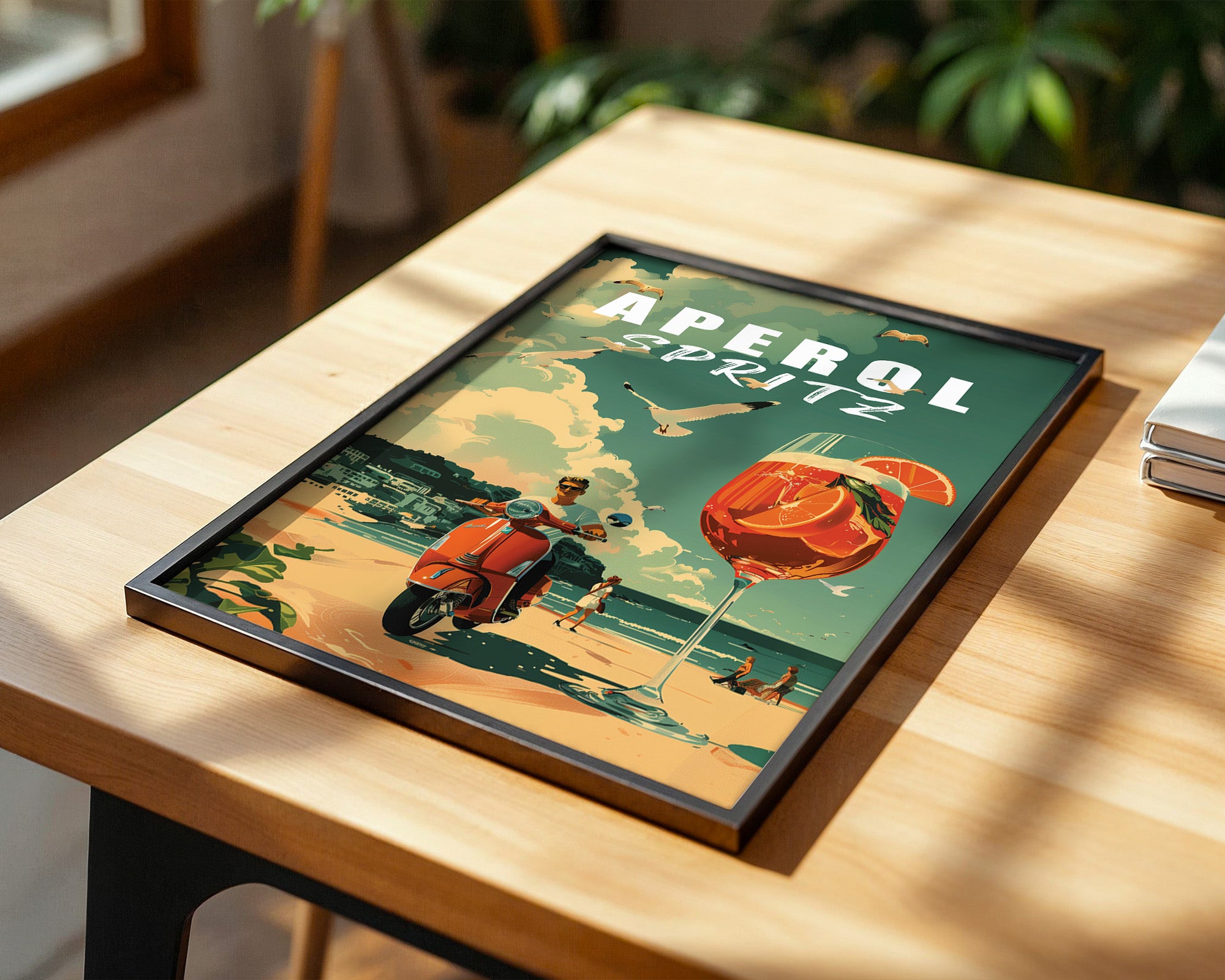 Vespa Strand Vintage Retrofarben