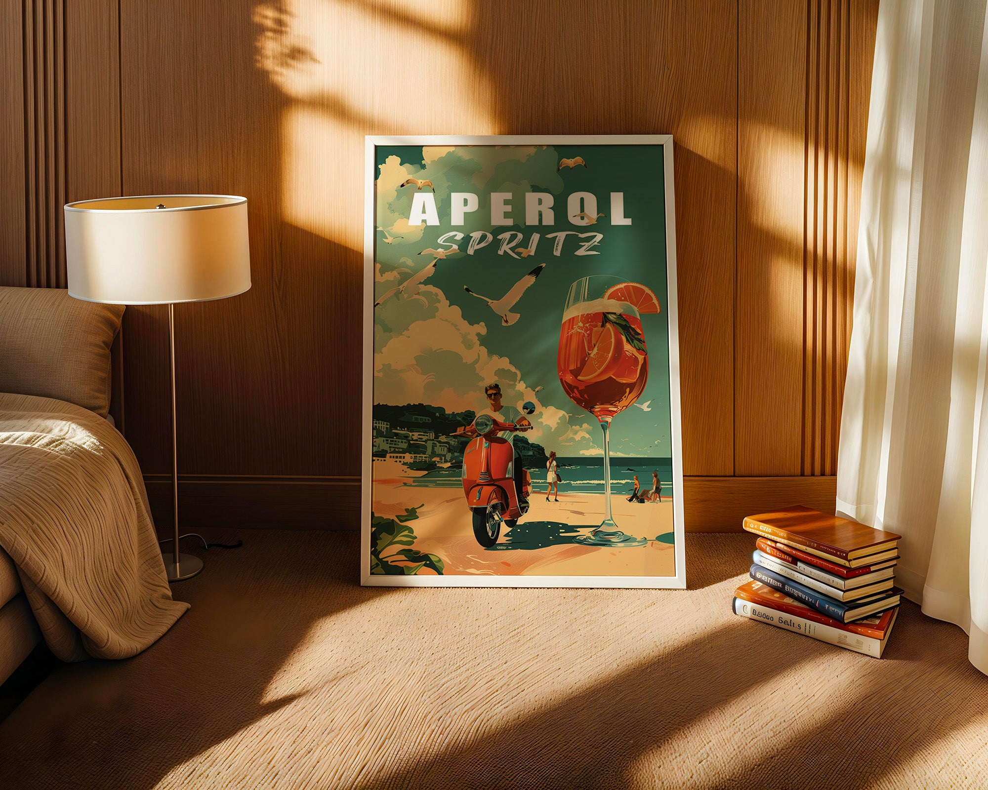 Vespa Strand Vintage Retrofarben