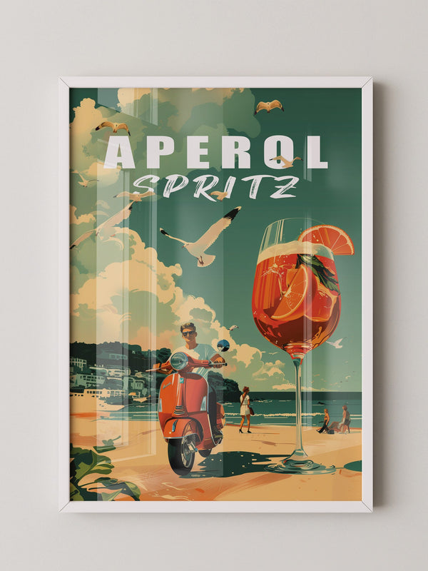 Vespa Strand Vintage Retrofarben