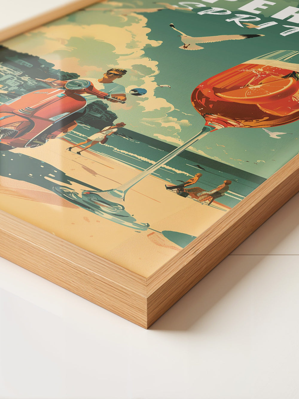 Vespa Strand Vintage Retrofarben