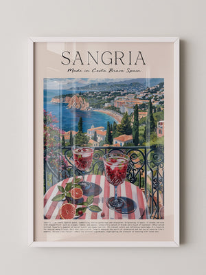Sangria Terrasse Küstenblick