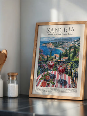 Sangria Terrasse Küstenblick