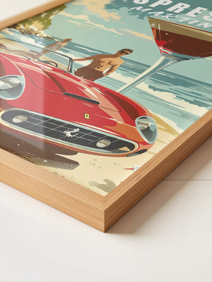 Cabrio Strand Retro-Style