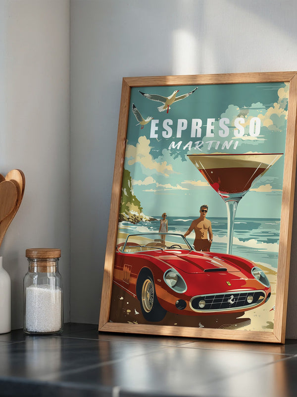 Cabrio Strand Retro-Style