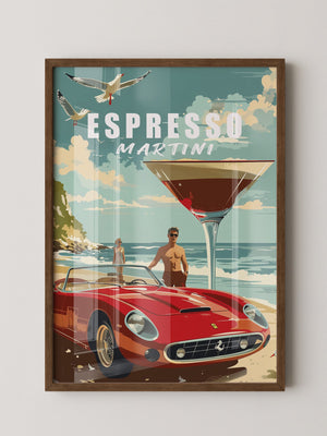 Cabrio Strand Retro-Style